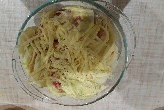 Кабачки под сыром